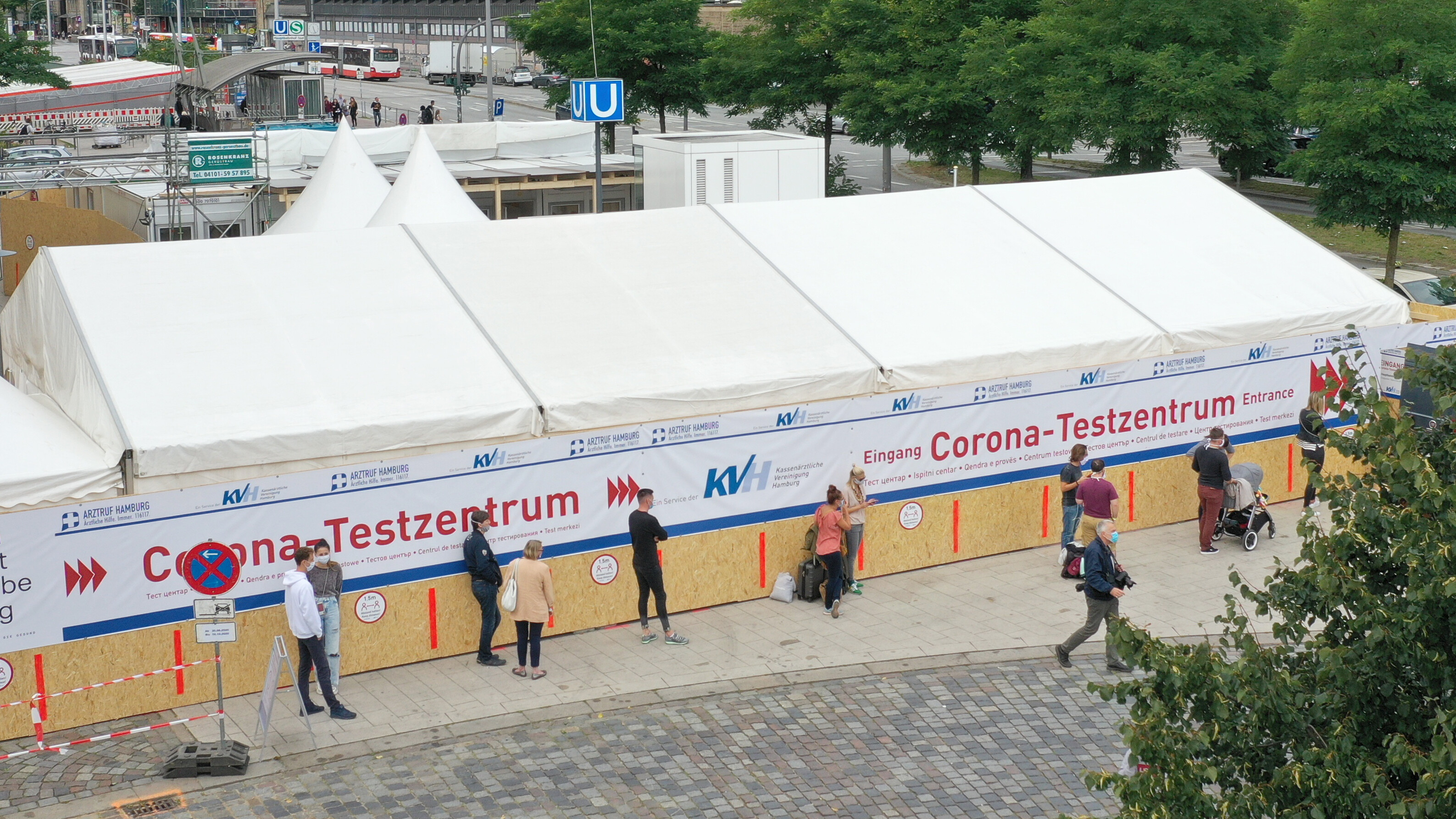 Testzentrum Der Kv Hamburg Patienten Kassenarztliche Vereinigung Hamburg